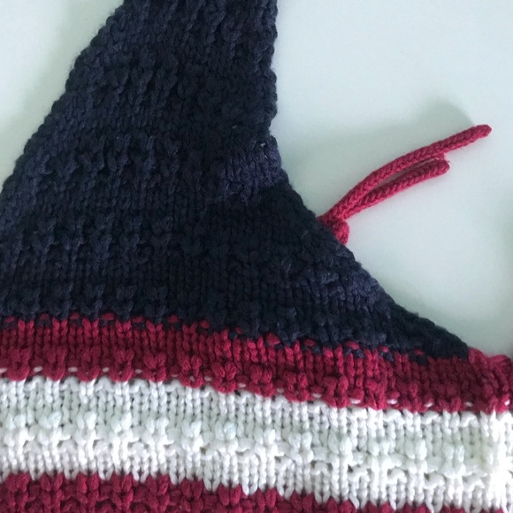 USA Crotchet Crop Top - Picture 3 of 4